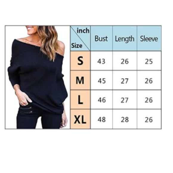 ♥firm♥ Off-Shoulder Baggy Knit Sweater - Picture 2 of 2